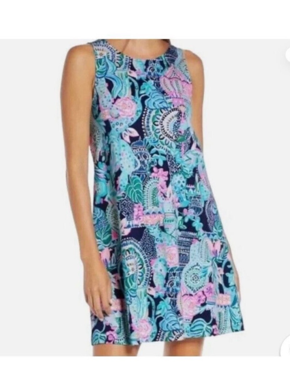 Lilly Pulitzer Kristin dress in looking sharp size m